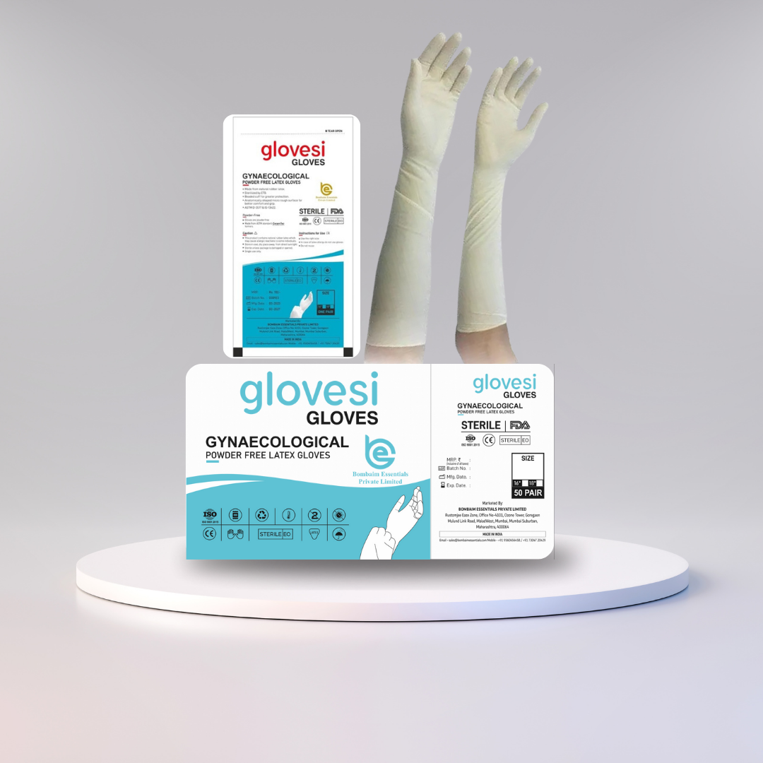 Gynaecological-Sterile-Latex-Gloves-400mm