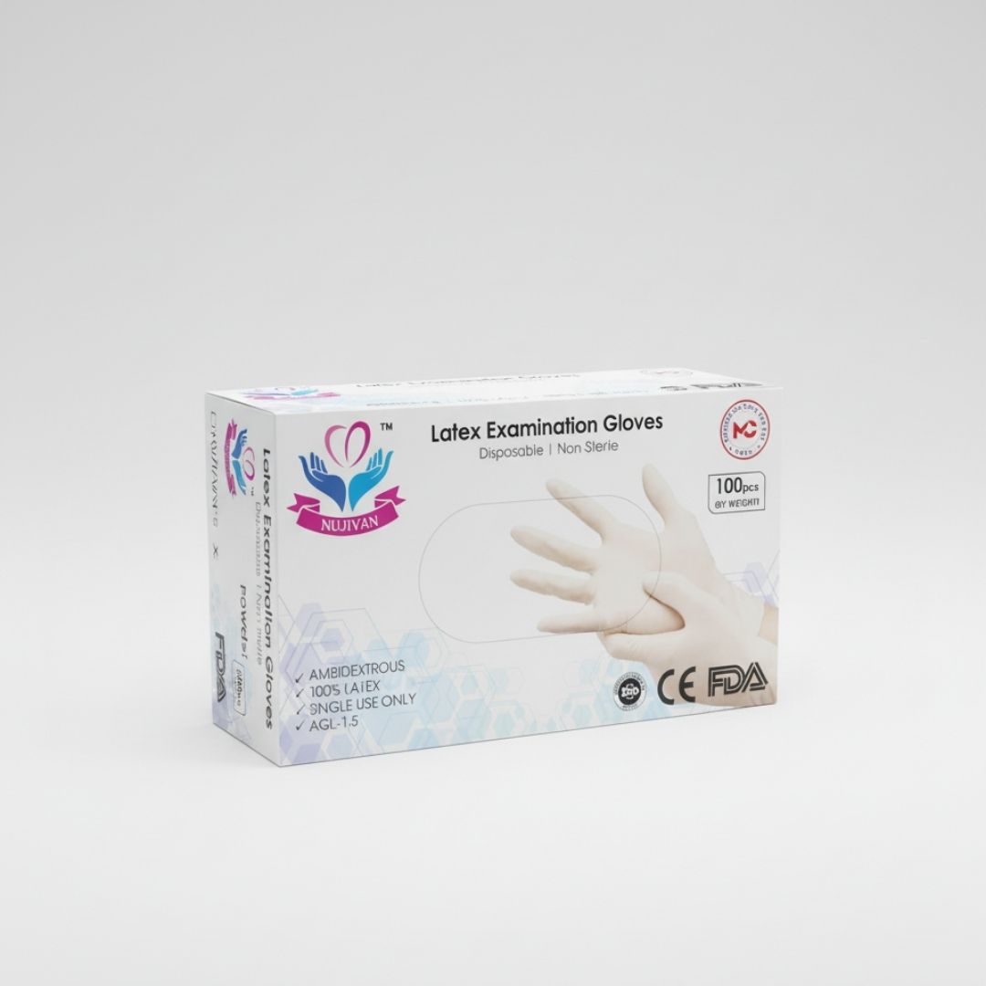 Latex Examination Powdered Gloves (1)